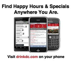 Find happy hours and drink specials anywhere you are