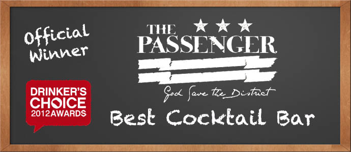 Drinker's Choice 2012 Winner, Best Cocktail Bar: The Passenger