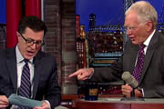 Watch Stephen Colbert Deliver a Boozy Top Ten List on 'The Late Show With David Letterman'