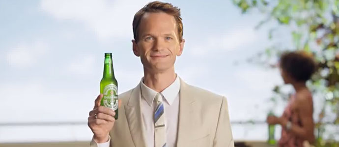 Neil Patrick Harris Is New Spokesperson for Heineken Light in Money Back Guarantee Campaign