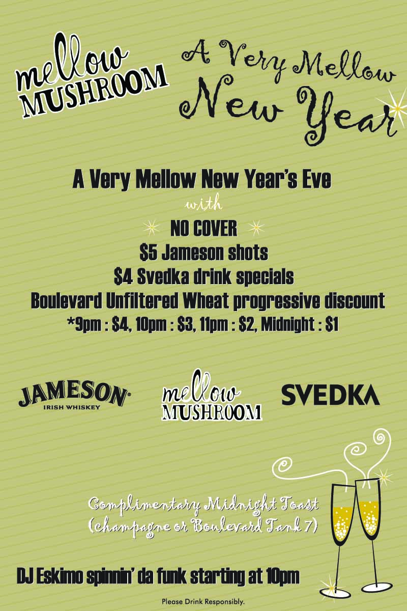 A Mellow (Mushroom) New Year's Eve