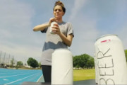 The Struggle Is Real When This Reporter Attempts to Run Her First Beer Mile